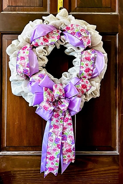 Spring and Summer 20" Burlap Wreaths