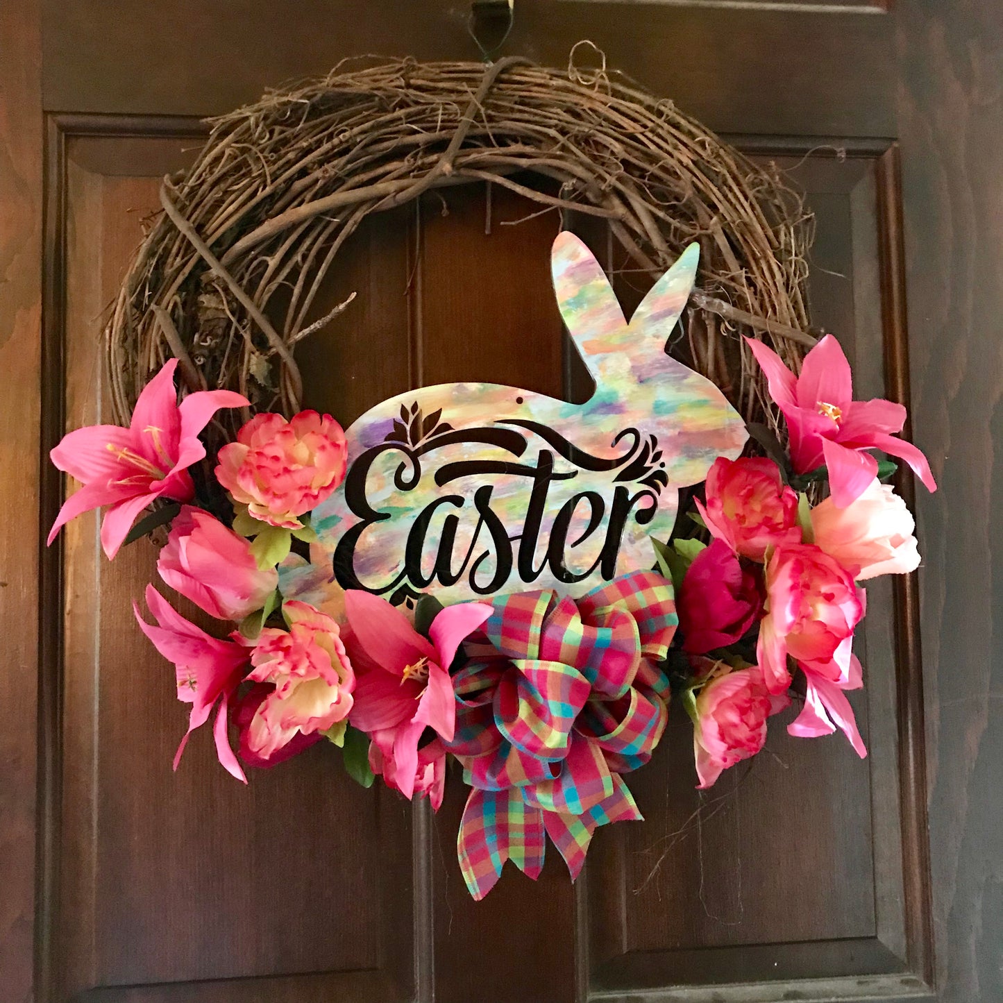 Easter and Spring Grapevine Wreaths - She Shed Home Decor