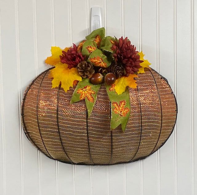 Pumpkin Wreath