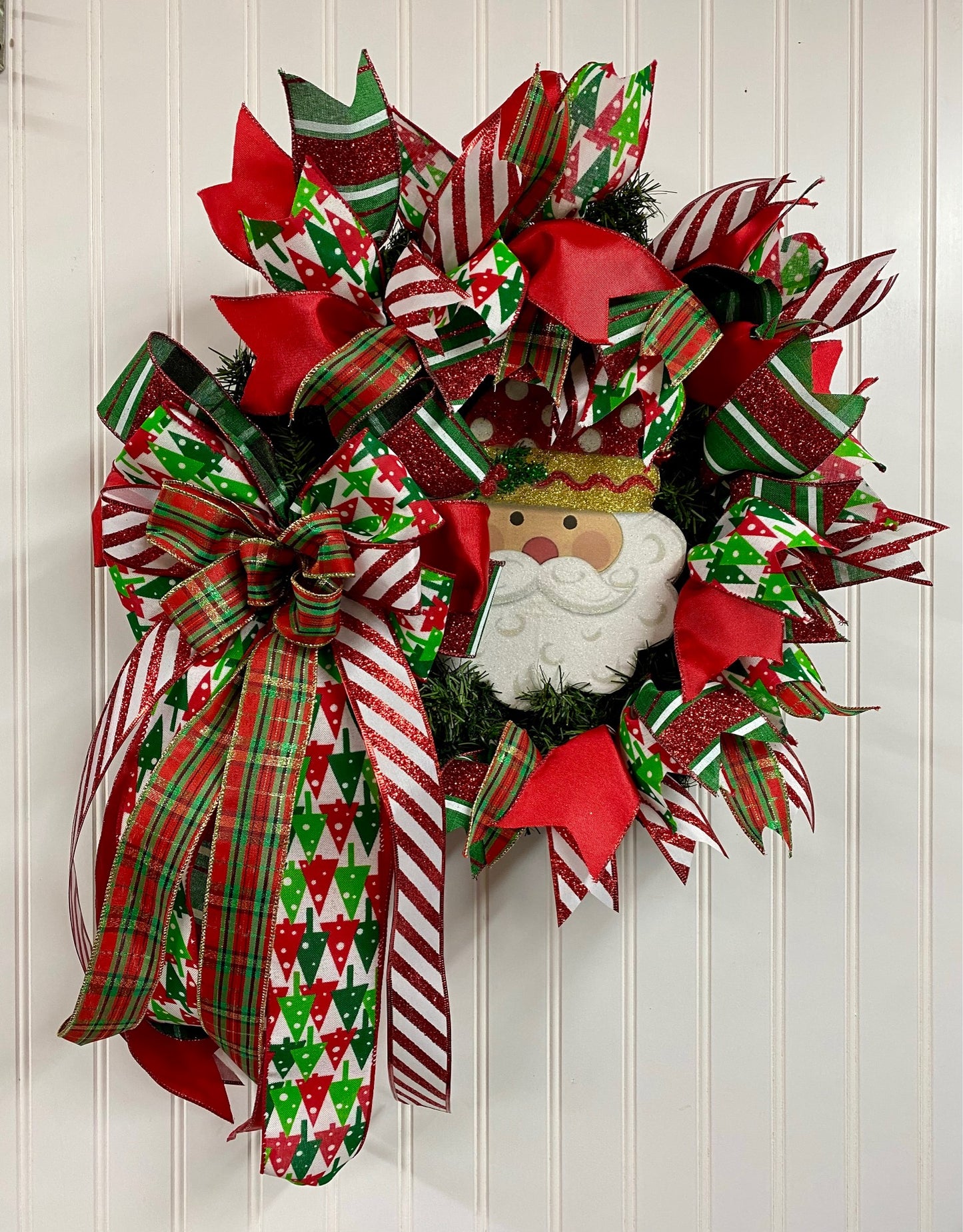 Christmas Ribbon Wreath